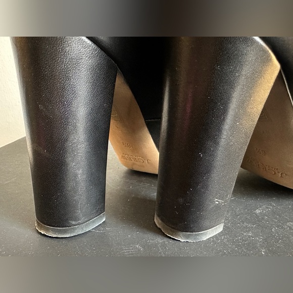 J Crew Leather Ankle Boots - Picture 9 of 9